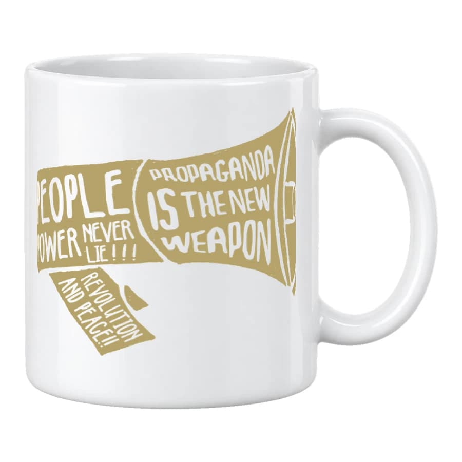 Mug — Propaganda — الأمام — أبيض